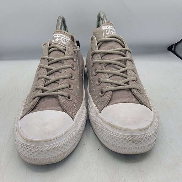 Converse Womens 7.5 Cordura Fabric Gray Canvas Low Top Sneakers Casual 157596F - Picture 2 of 13